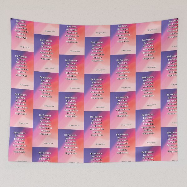 Item preview, "Be present. Be calm. Be joyful." designed and sold by CUTESTUFFnow.