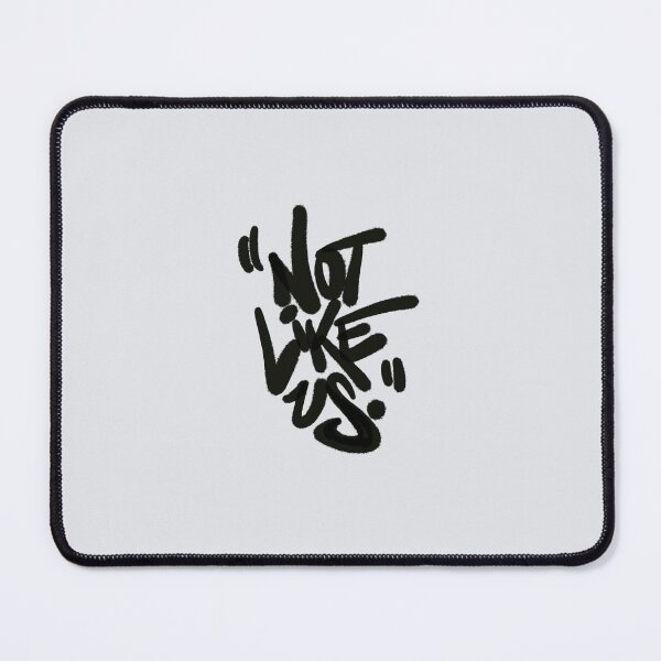Item preview, Not Like Us handstyle graffiti style writing in black designed and sold by take8.