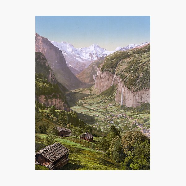 Item preview, Lauterbrunnen Valley designed and sold by 19th Century in Color.