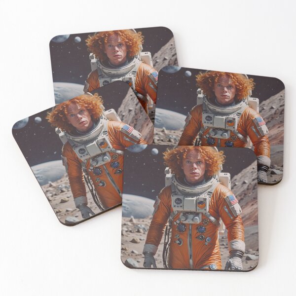 Item preview, Carrot Top in space designed and sold by GarfunkelGloom.