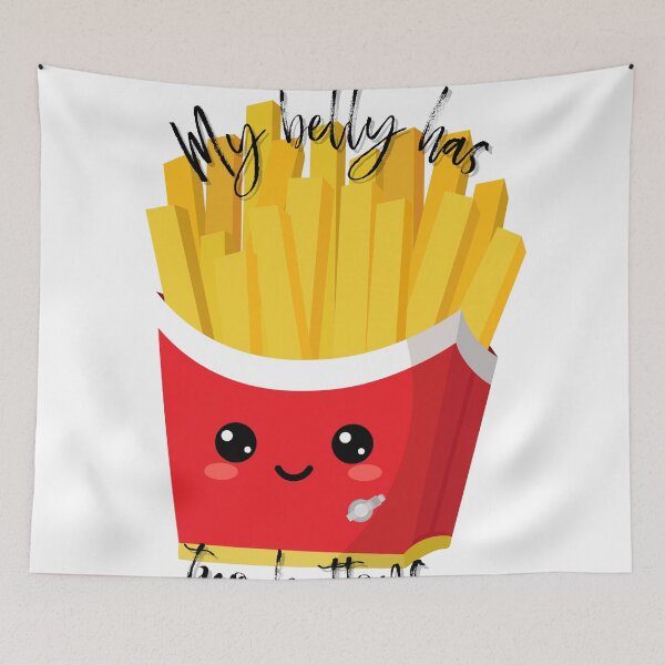 Aperçu de l'œuvre Mon ventre a deux boutons G-Tube Frites créée et vendue par MamaCDesigns.