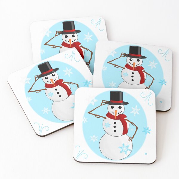Item preview, Snowman hat and scarf designed and sold by Inkhornmedia.