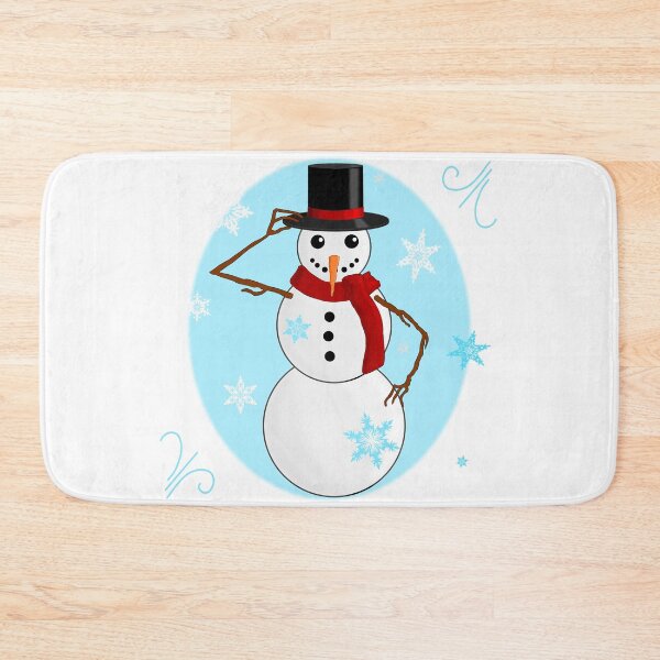 Item preview, Snowman hat and scarf designed and sold by Inkhornmedia.