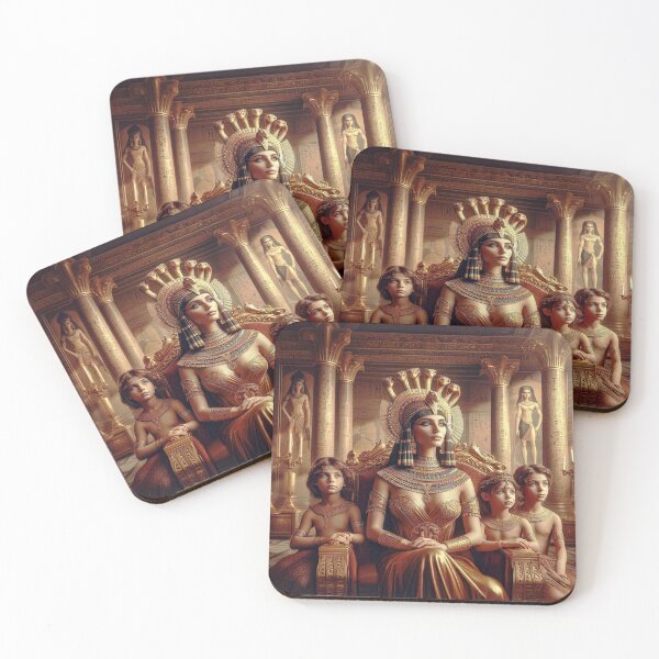 Item preview, Cleopatra VII -The Last Pharaoh of Egypt seated with her three children #13 designed and sold by noelallumphoto.
