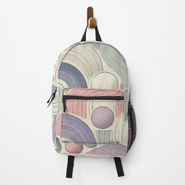Item preview, Pastel Harmony: Geometric Flow Seamless Pattern designed and sold by MrDRK1536.