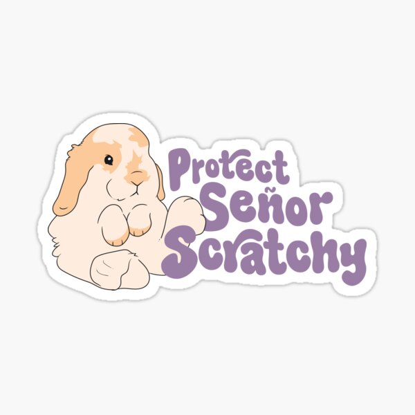 Item preview, Protect Señor Scratchy designed and sold by Yue Miko.