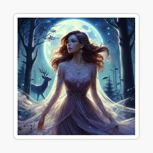 Item preview, Lady In Moonlight designed and sold by digitaldestruct.