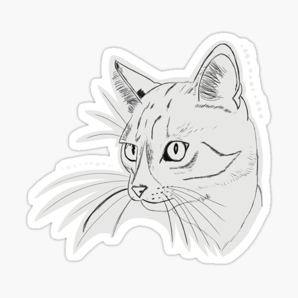 Item preview, Kitty drawn badly  designed and sold by Old Friends.
