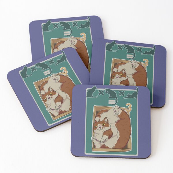 Item preview, Cubed Cat designed and sold by IlustraVerso.
