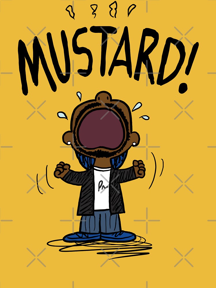 Thumbnail 7 of 7, Essential T-Shirt, Kendrick Lamar Mustard Funny designed and sold by oliverslrqlw.