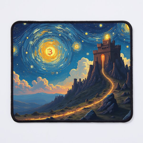 Item preview, Bitcoin Beacon Guiding a New Era designed and sold by RadDeck.