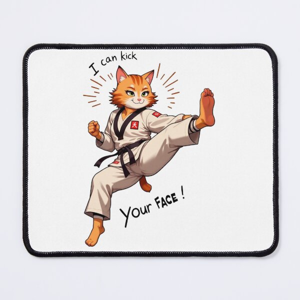 Item preview, Super cool karate kitty designed and sold by JonelleTshirts.