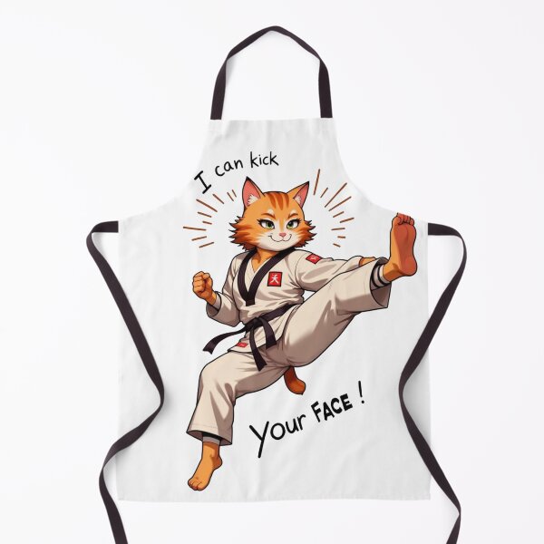 Item preview, Super cool karate kitty designed and sold by JonelleTshirts.