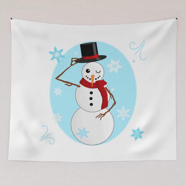 Item preview, Snowman winking designed and sold by Inkhornmedia.