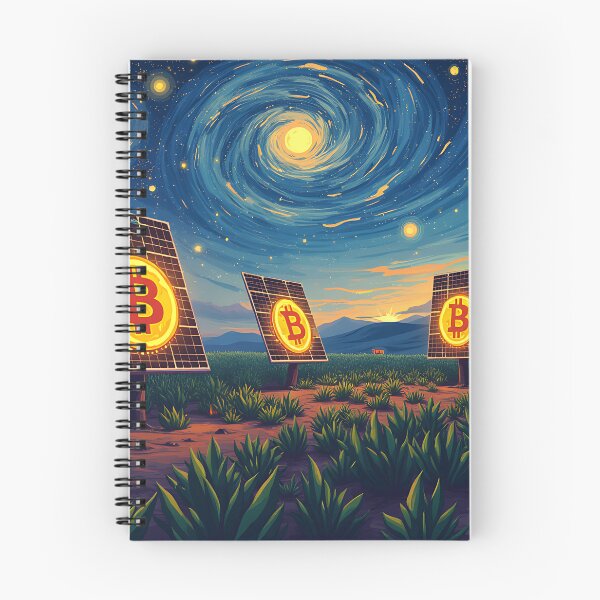 Item preview, Bitcoin Flow Revolution in Motion designed and sold by RadDeck.
