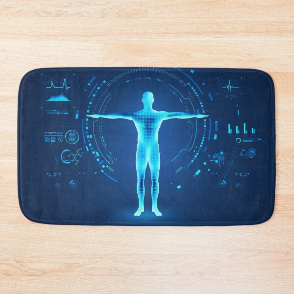 Aperçu de l'œuvre Interface d'analyse du corps humain pour la technologie médicale et de la santé créée et vendue par NiamLab.