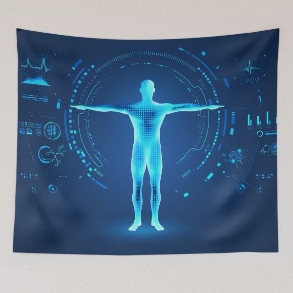 Item preview, Medical Healthcare Technology Human Body Analysis Interface designed and sold by NiamLab.