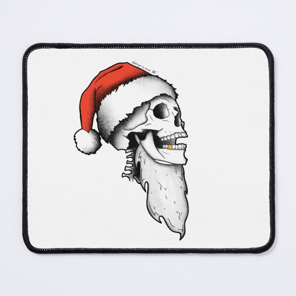 Item preview, Santa Skull designed and sold by Becca Dearth.
