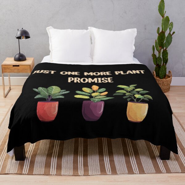 Item preview, Funny Plant Lover Shirt: Just One More Plant, I Promise designed and sold by Rami Khalifah.