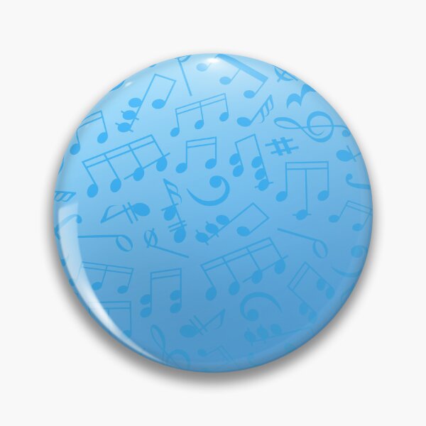 Item preview, Music Notes On A Blue Gradient designed and sold by BrightrDayMusicArt.