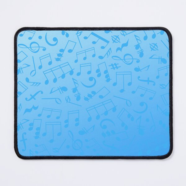 Item preview, Music Notes On A Blue Gradient designed and sold by BrightrDayMusicArt.