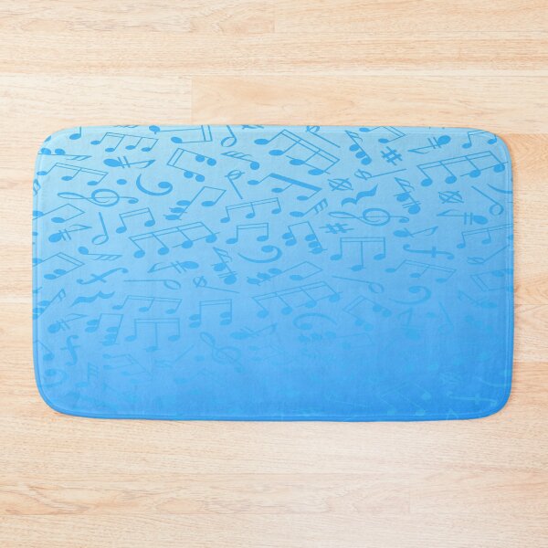 Item preview, Music Notes On A Blue Gradient designed and sold by BrightrDayMusicArt.