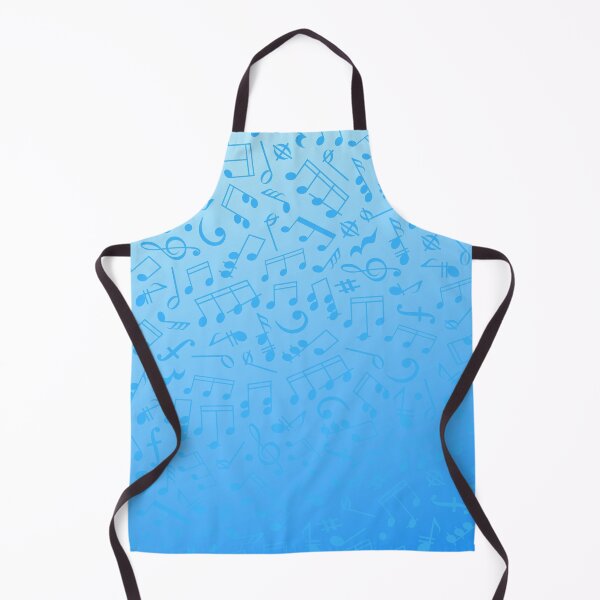 Item preview, Music Notes On A Blue Gradient designed and sold by BrightrDayMusicArt.