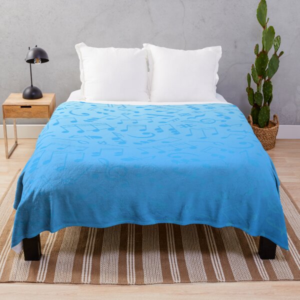 Item preview, Music Notes On A Blue Gradient designed and sold by BrightrDayMusicArt.