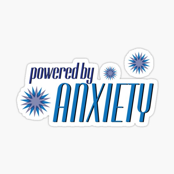 Item preview, Powered by Anxiety designed and sold by HMN-Creations.
