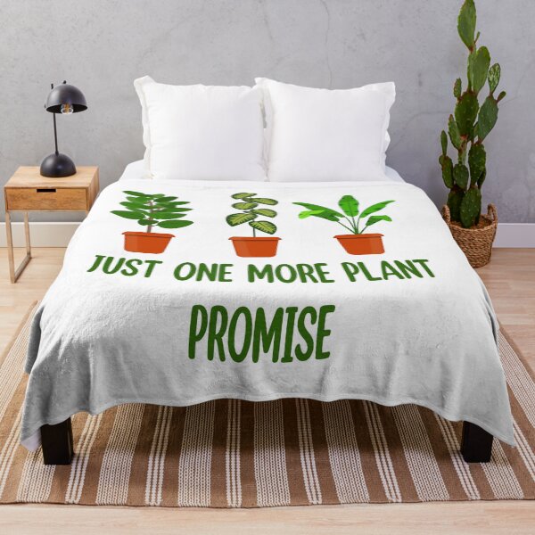 Item preview, Funny Plant Lover Shirt: Just One More Plant, I Promise designed and sold by Rami Khalifah.