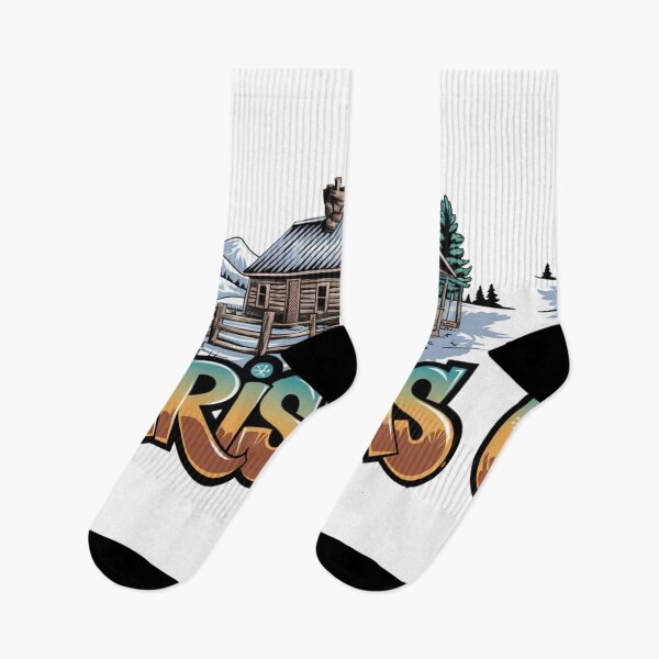 Item preview, Western Christmas Graffiti Art: Urban Holiday Design with Rustic Charm designed and sold by WhalesongRetail.