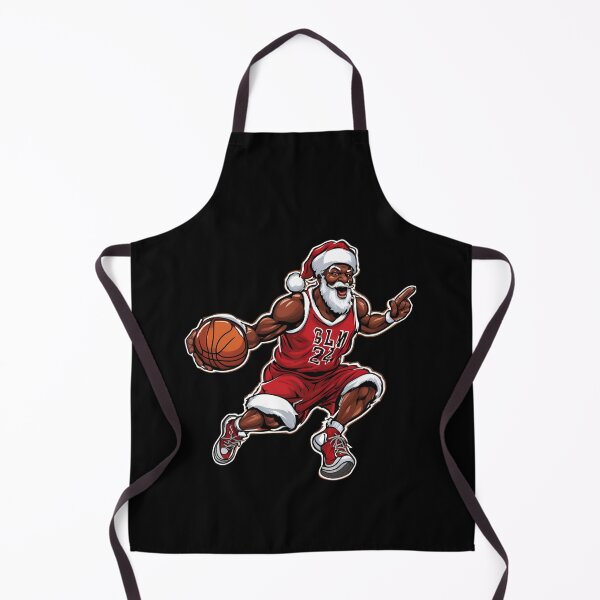 Item preview, Basketball Black African American Santa Claus Christmas designed and sold by BobHan.