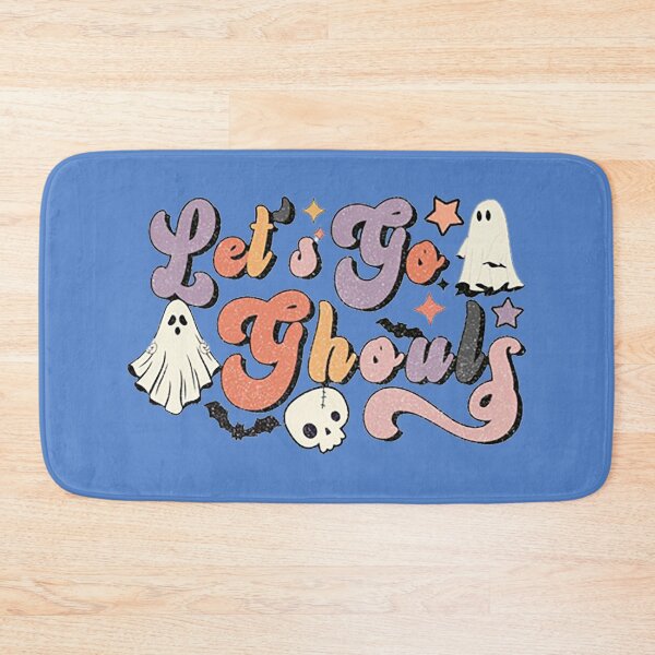 Item preview, Let's go ghouls - halloween ghost - retro ghost- happy halloween designed and sold by patchdaprodusah.