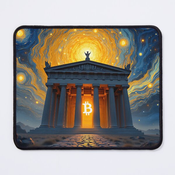Item preview, Bitcoin Nova A Star of Innovation designed and sold by RadDeck.