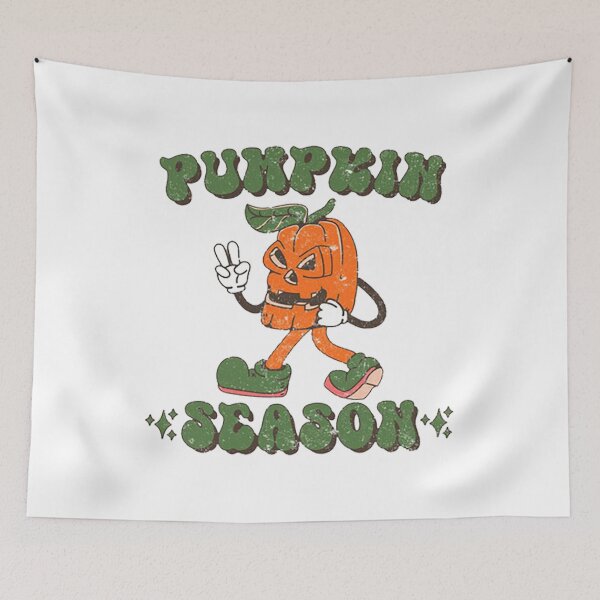 Item preview, Pumpkin season - halloween pumpkin- retro ghost- happy halloween designed and sold by patchdaprodusah.