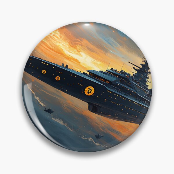 Item preview, Bitcoin Wave Surging into the Future designed and sold by RadDeck.
