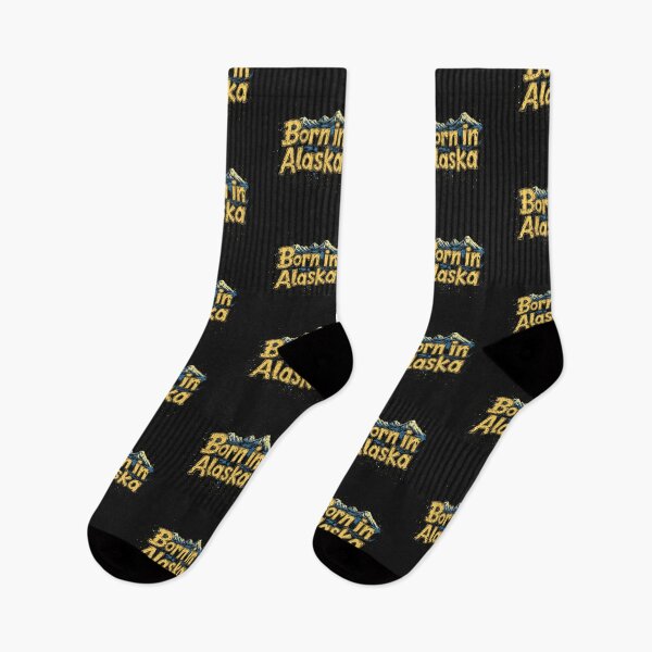 Item preview, Classic Born in Alaska designed and sold by OriginalBeerCat.