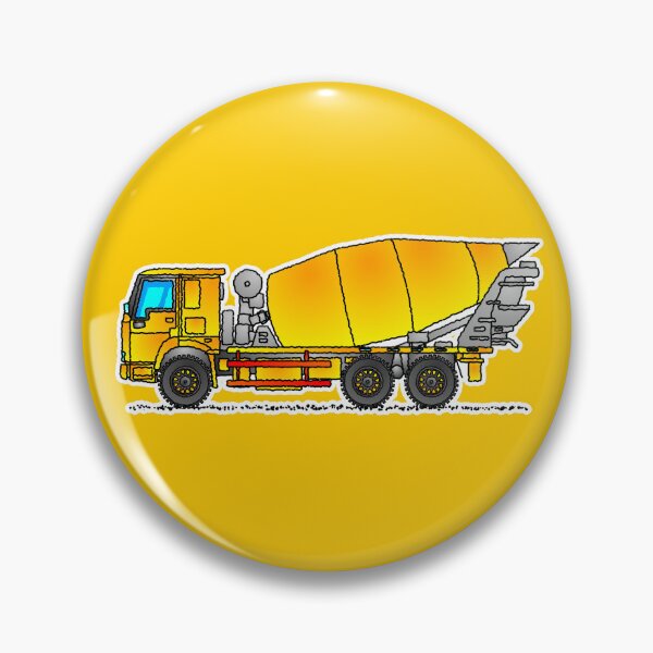 Item preview, Concrete Cement Mixer Cartoon Design designed and sold by themagiccrayons.