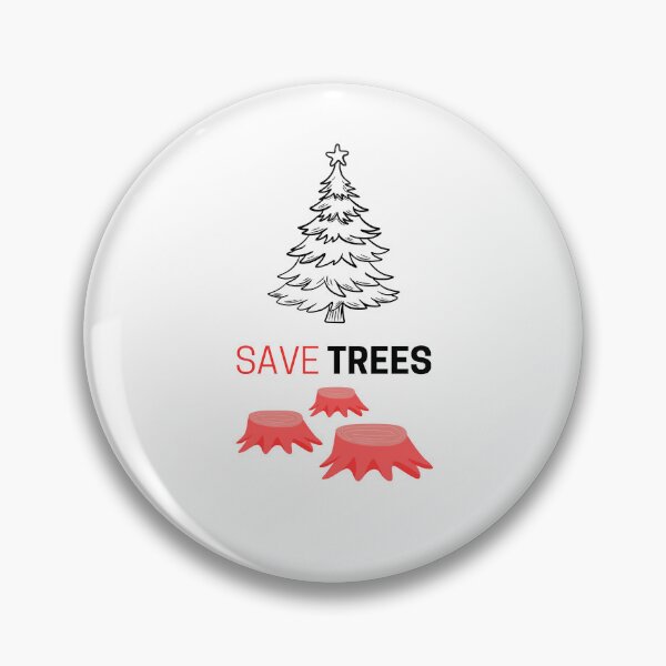 Item preview, Save Trees : Christmas Theme designed and sold by ecolatur.