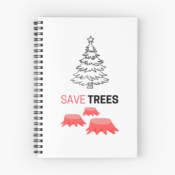 Item preview, Save Trees : Christmas Theme designed and sold by ecolatur.