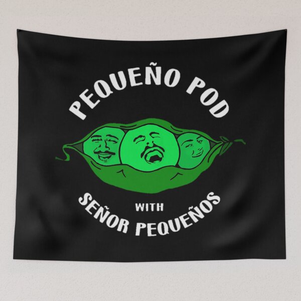 Item preview, The Pequeno Pod Podcast Logo designed and sold by pequenopod.