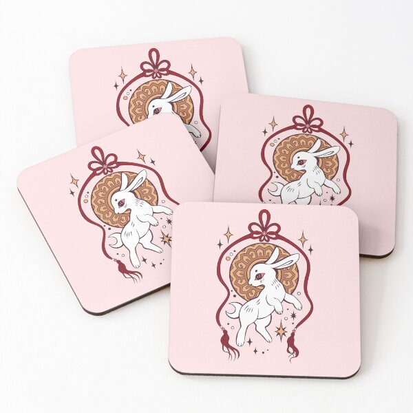 Item preview, Mooncake White Rabbit designed and sold by mellocat.