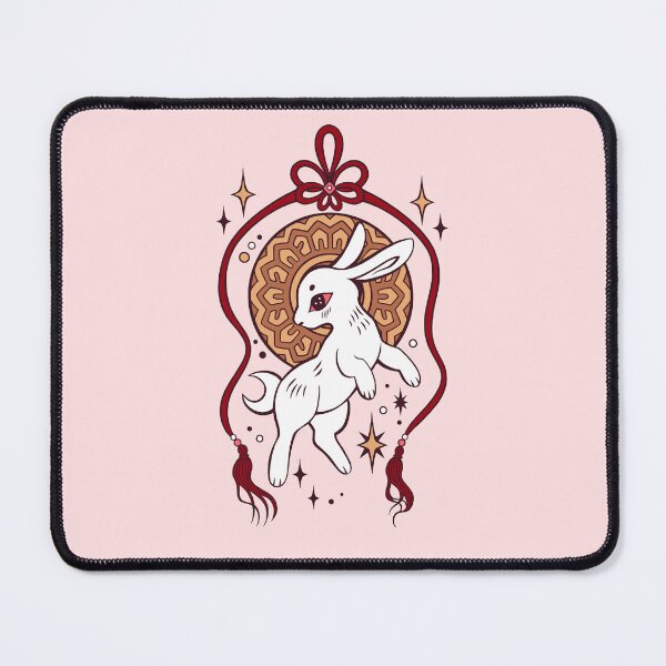 Item preview, Mooncake White Rabbit designed and sold by mellocat.