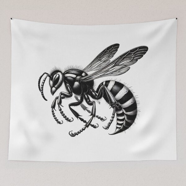 Item preview, Avispa gráfica designed and sold by becauseturkey.