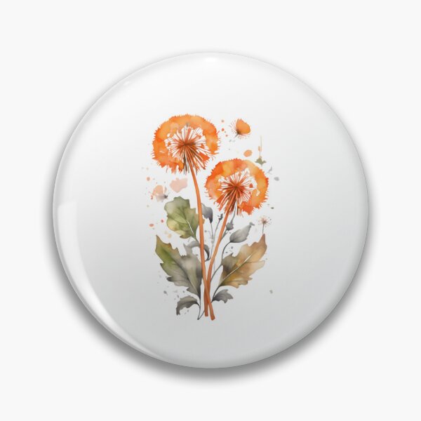 Item preview, Orange Dandelion (Taraxacum) designed and sold by HOMETOWN86.