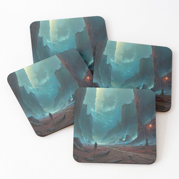 Item preview, Epic Mountain Storm designed and sold by Jackofallart.