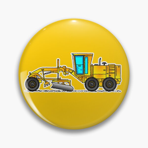 Item preview, Grader Construction Vehicle Cartoon Design designed and sold by themagiccrayons.