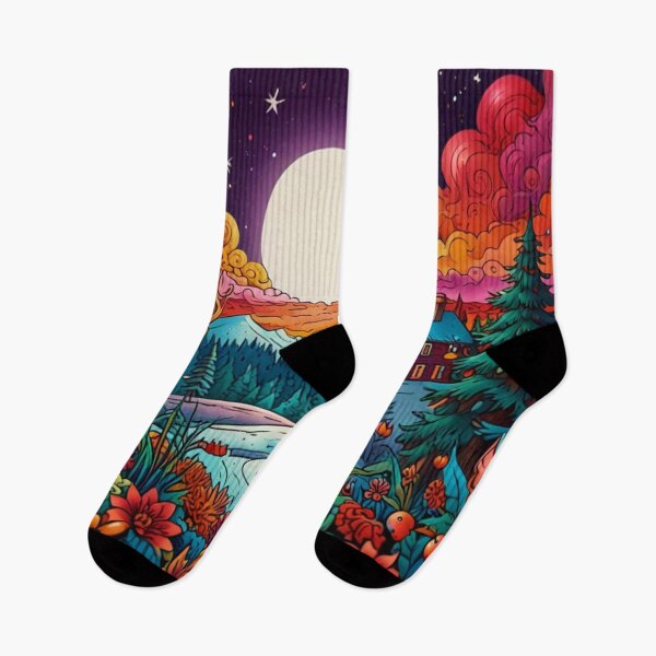Item preview, CHRISTMAS IN PSYCHEDELIC MODE designed and sold by likbatonboot.