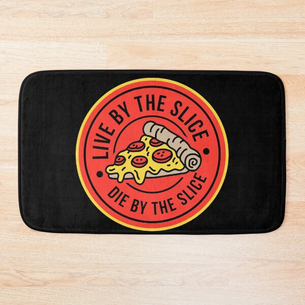 Artikelvorschau, Live by the Slice, Stirb an der Scheibe Pizza T-Shirt entworfen und verkauft von JNicheMerch2018.