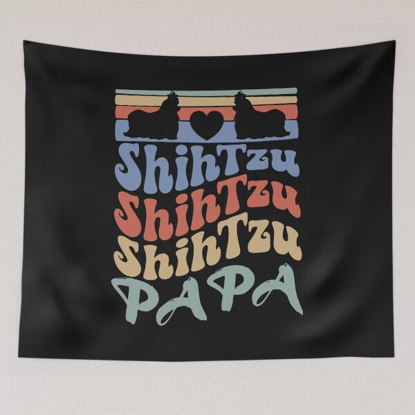 Item preview, Shih Tzu Papa designed and sold by Tee Hub.